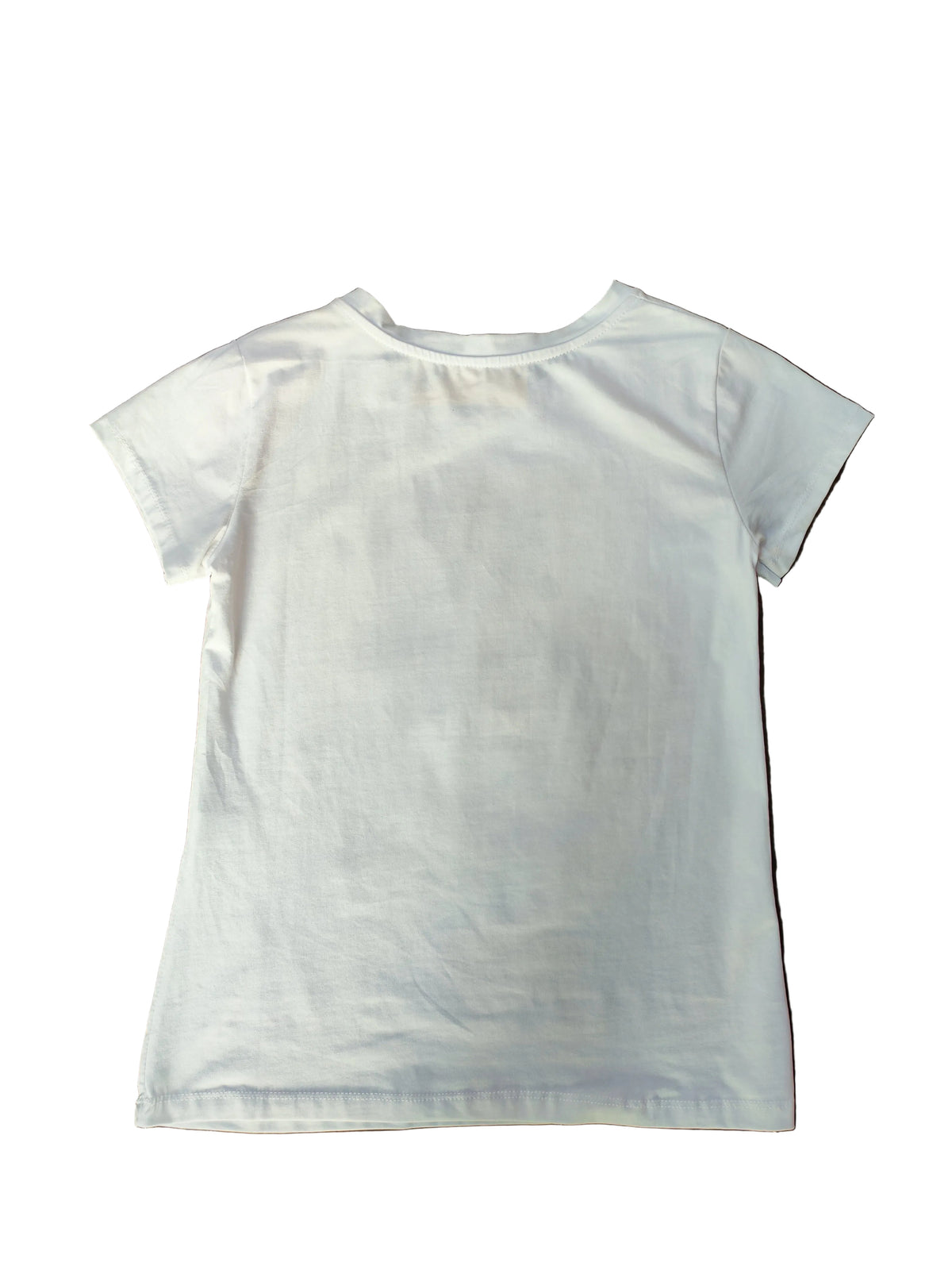 T-shirt Frida con occhiali stampa beige