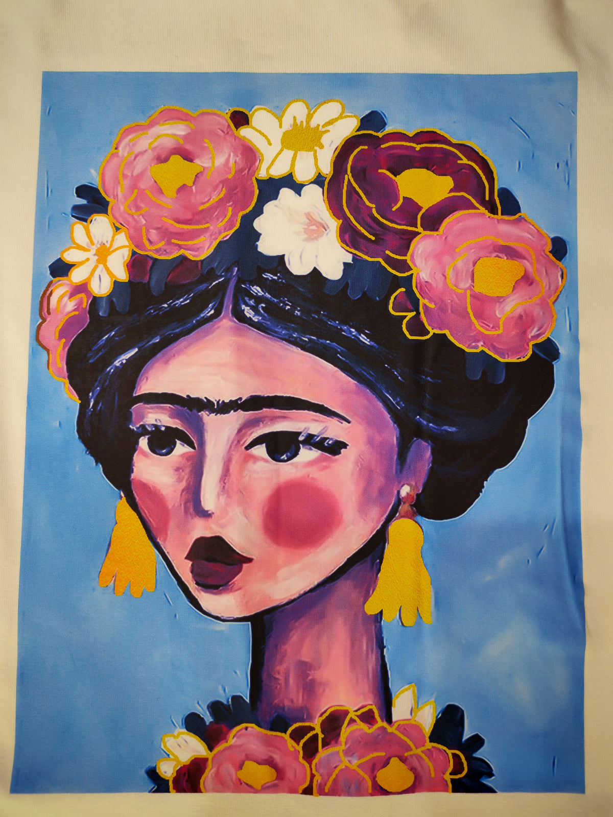 T-shirt Frida flowers