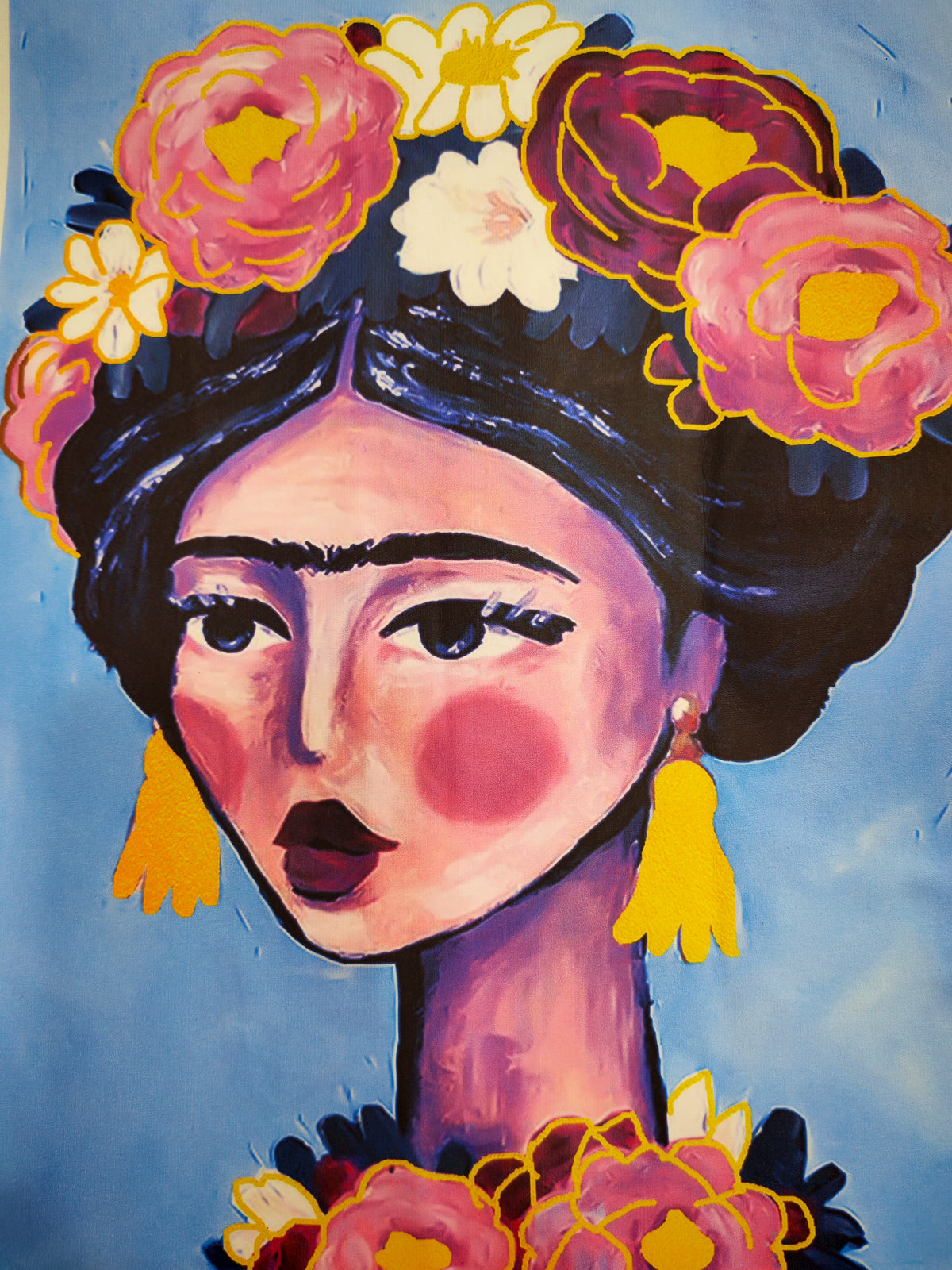 T-shirt Frida flowers