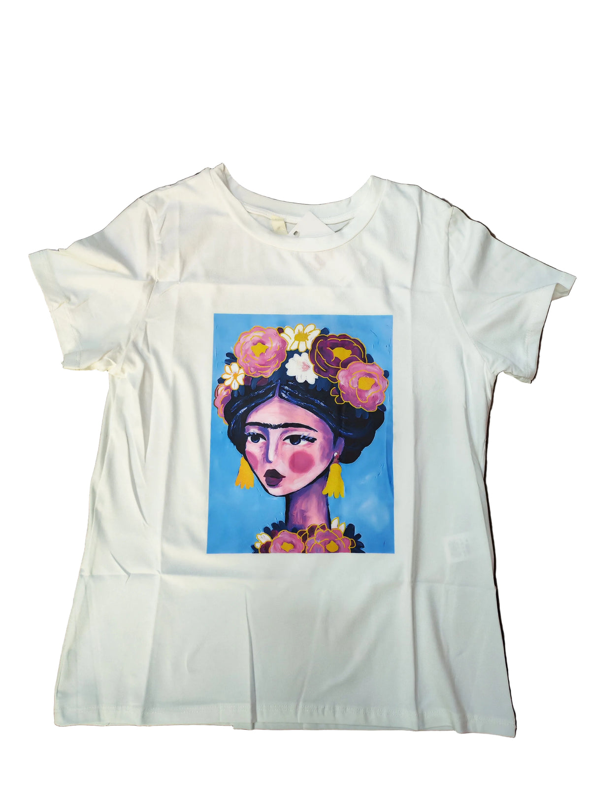 T-shirt Frida flowers